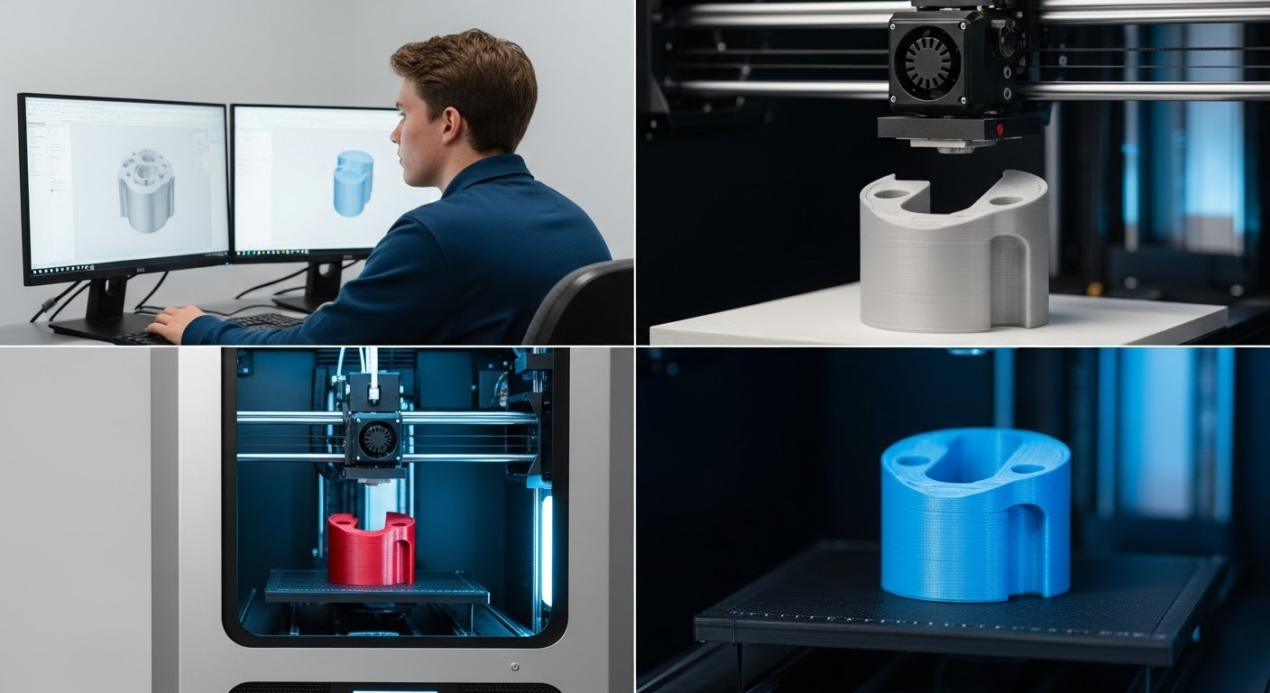 Protótipos funcionais impressos em 3D